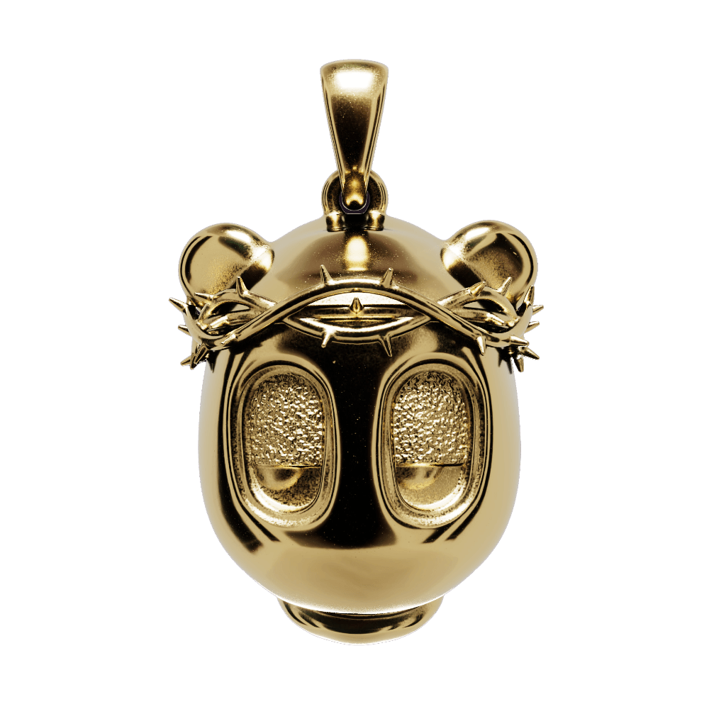 MAISON BEAST 3D BEAST HEAD PENDANT