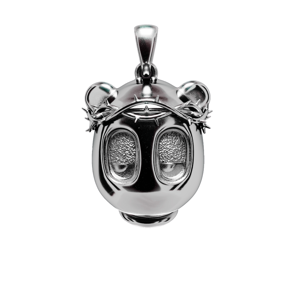 MAISON BEAST 3D BEAST HEAD PENDANT