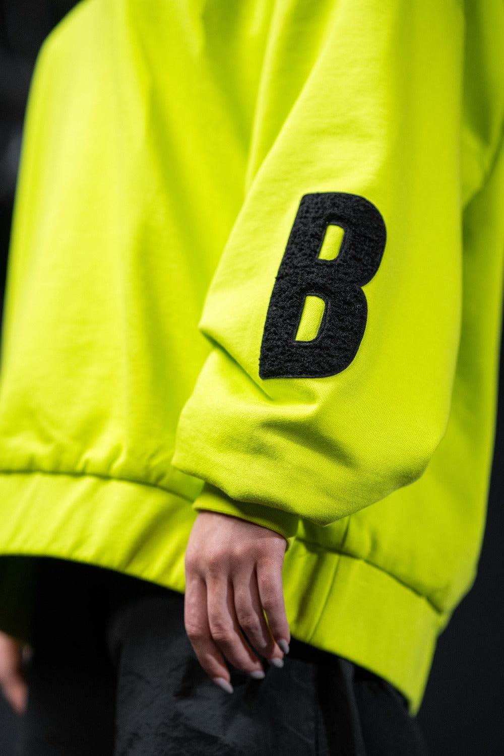 ICONIC MB CREWNECK - LIME PUNCH