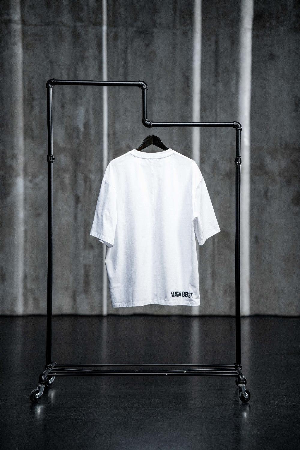 BEAST PATCH TEE - BLANC DE BLANC